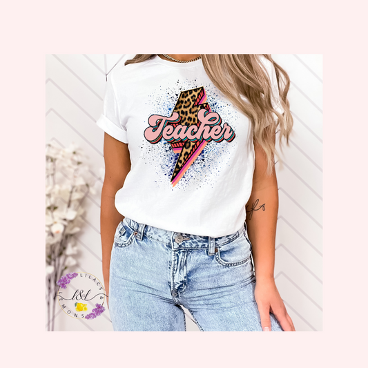 Teacher Lightning Shirt
