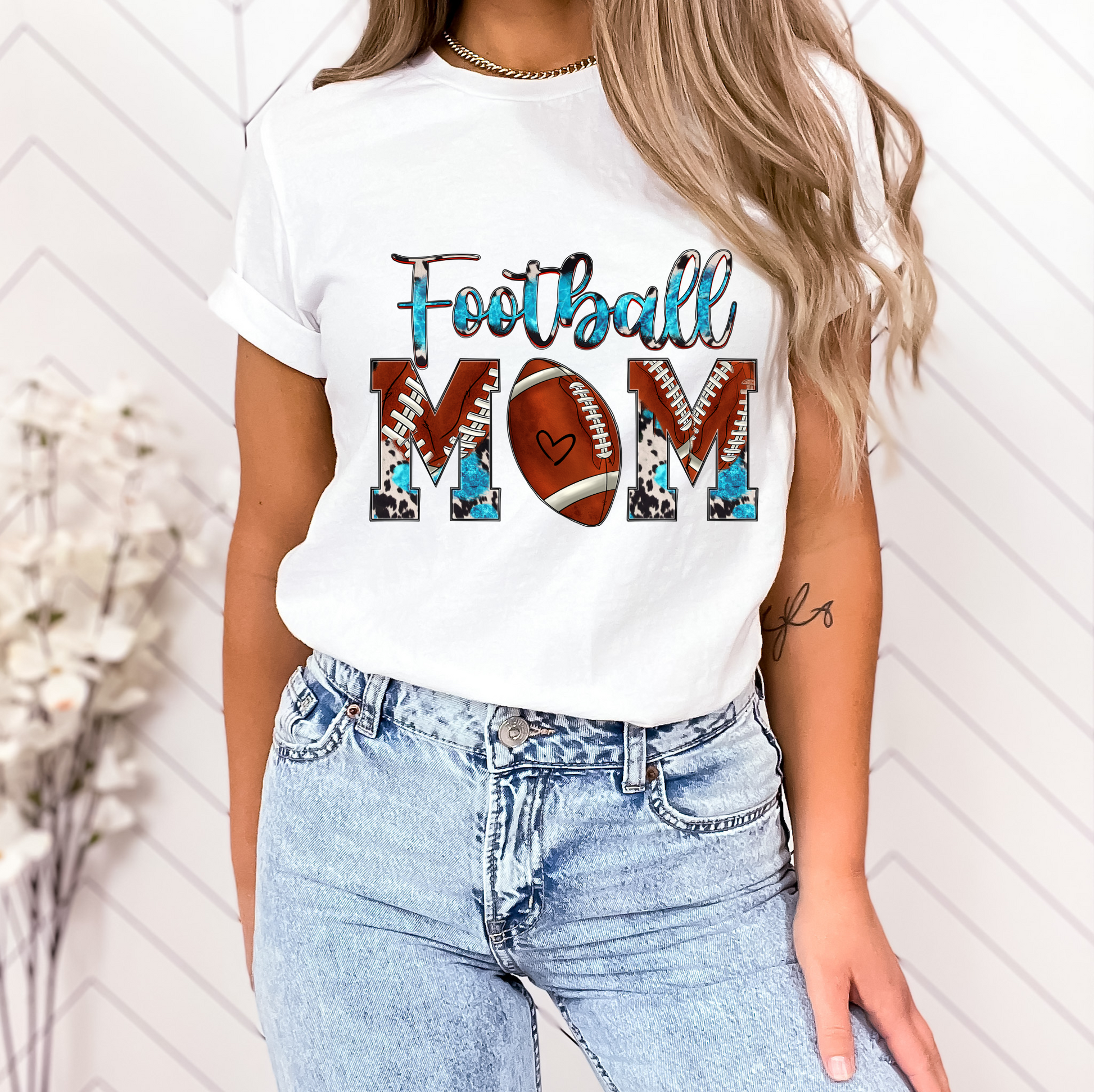 Football 2024 mom shirts